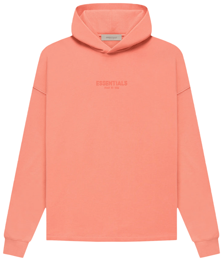 Essentials Hoodie Orange Essentials Hoodie Orange