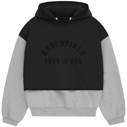 Black x Grey Essentials Hoodie