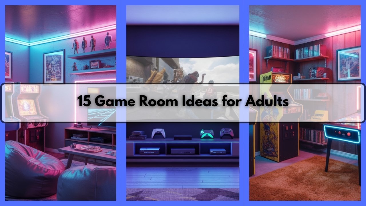 15 Game Room Ideas for Adults
