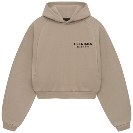Cropped Essentials Hoodie
