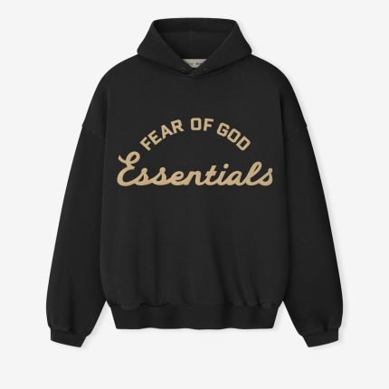 Fear of God Essentials Black Hoodie
