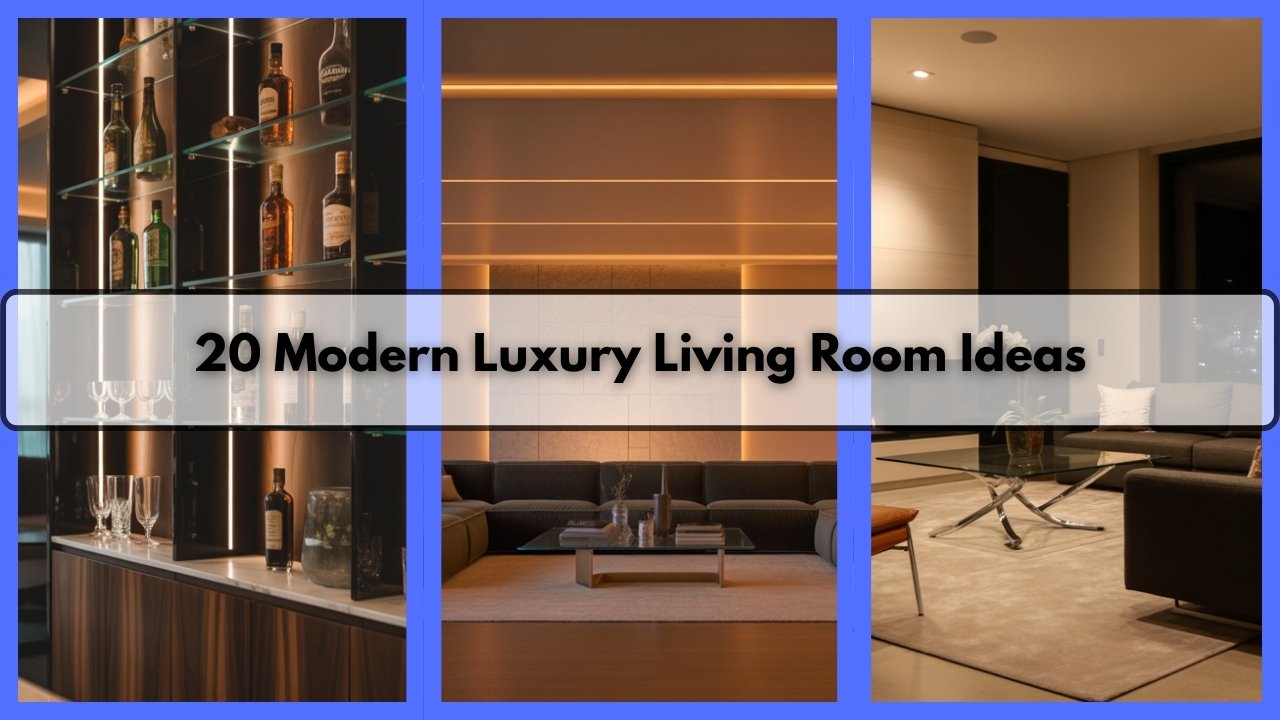 20 Modern Luxury Living Room Ideas