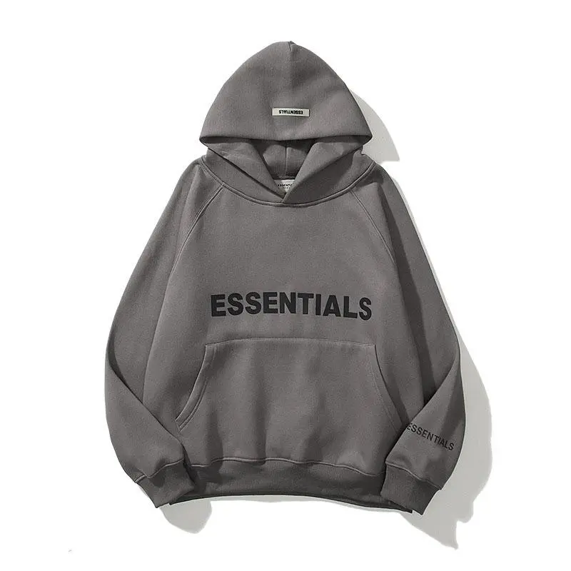 ESSENTIALS Oversized Hoodie Gray ESSENTIALS Oversized Hoodie Gray