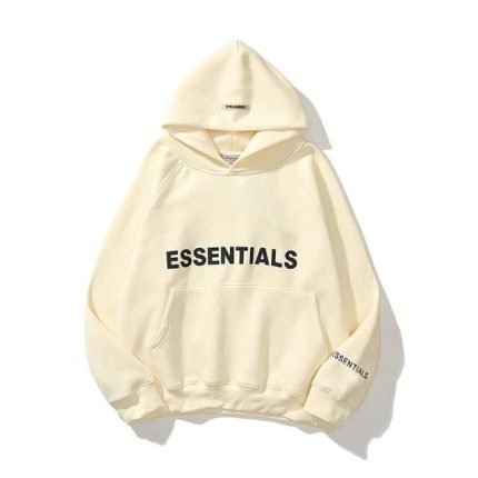 Essentials Oversized Cream Hoodie