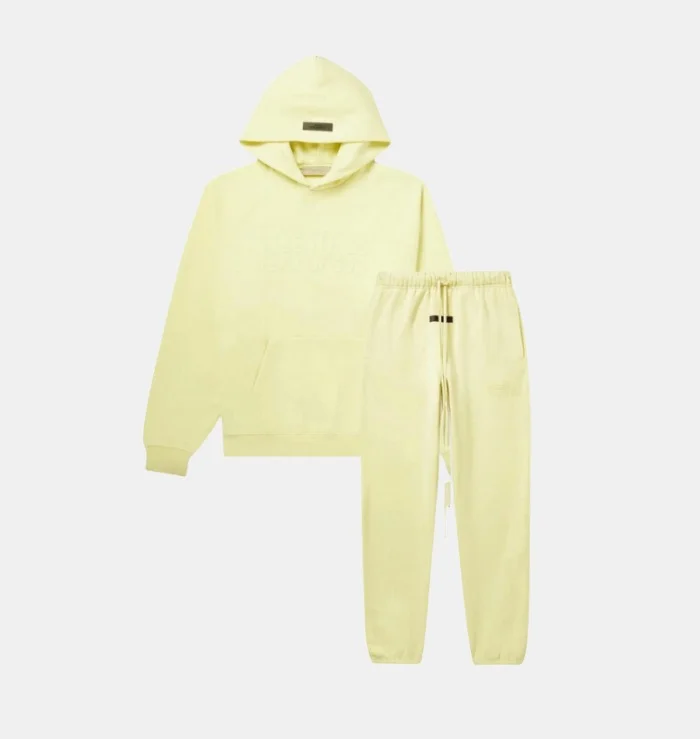 Essentials Fear of God Canary Tracksuit Essentials Fear of God Canary Tracksuit