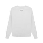 Essentials Overlapped White Sweater