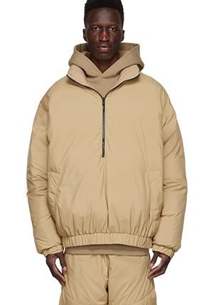Essentials Tan Jacket Polyester