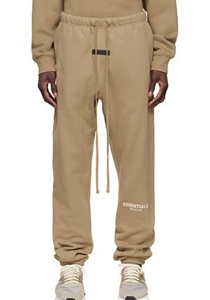 Essentials Tan Cotton Lounge Pant