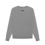 Essentials Overlapped Sweater Gray