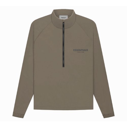 Fear of God Essentials Half Zip Jacket Track Fear of God Essentials Half Zip Jacket Track