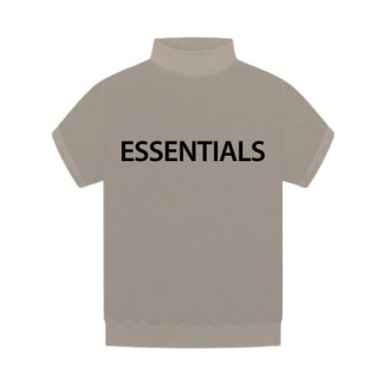 Fear of God Essentials Inside Out Mock T-Shirt Neck
