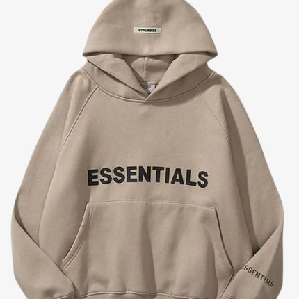 Fear of God Essentials hoodie- Beige