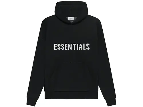 Black Essentials Hoodie Black Essentials Hoodie
