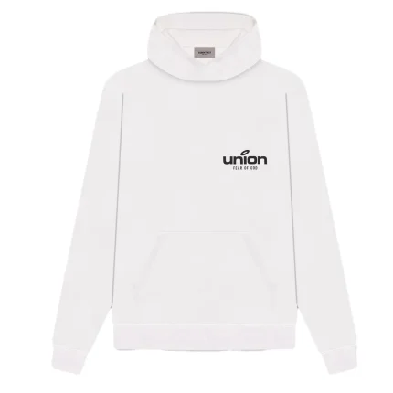 Fear Of God X Union 30 Year Vintage White Hoodie